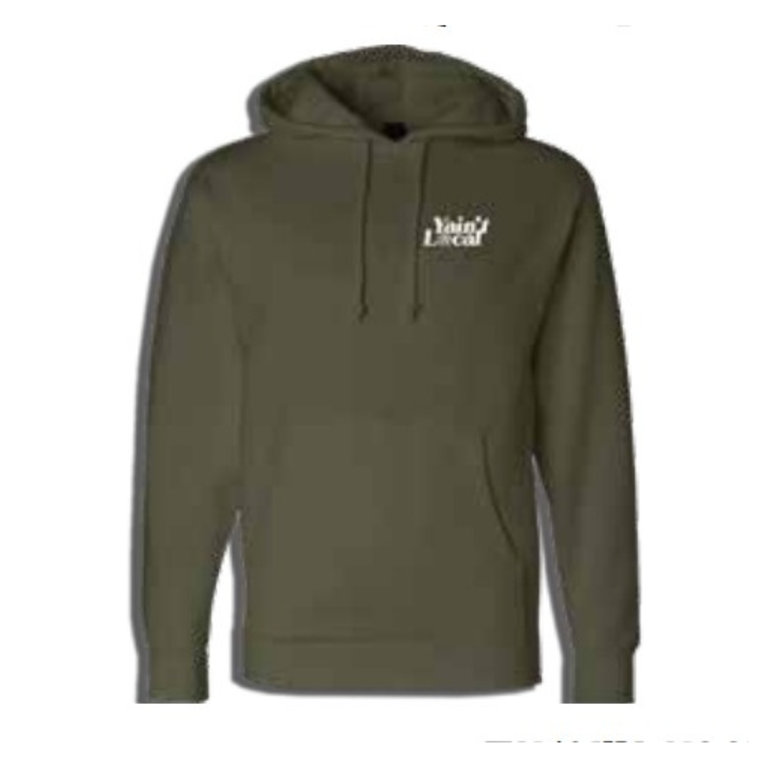 Yaint Local Thanks Hoodie - Military