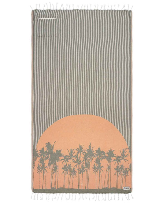 Sand Cloud Laguna Dobby Zipper Pocket Towel - Regular