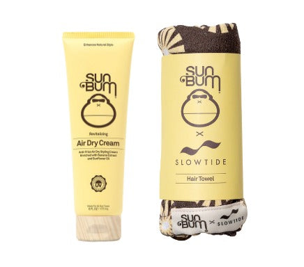 Sun Bum Air Dry Cream & Hair Towel Kit