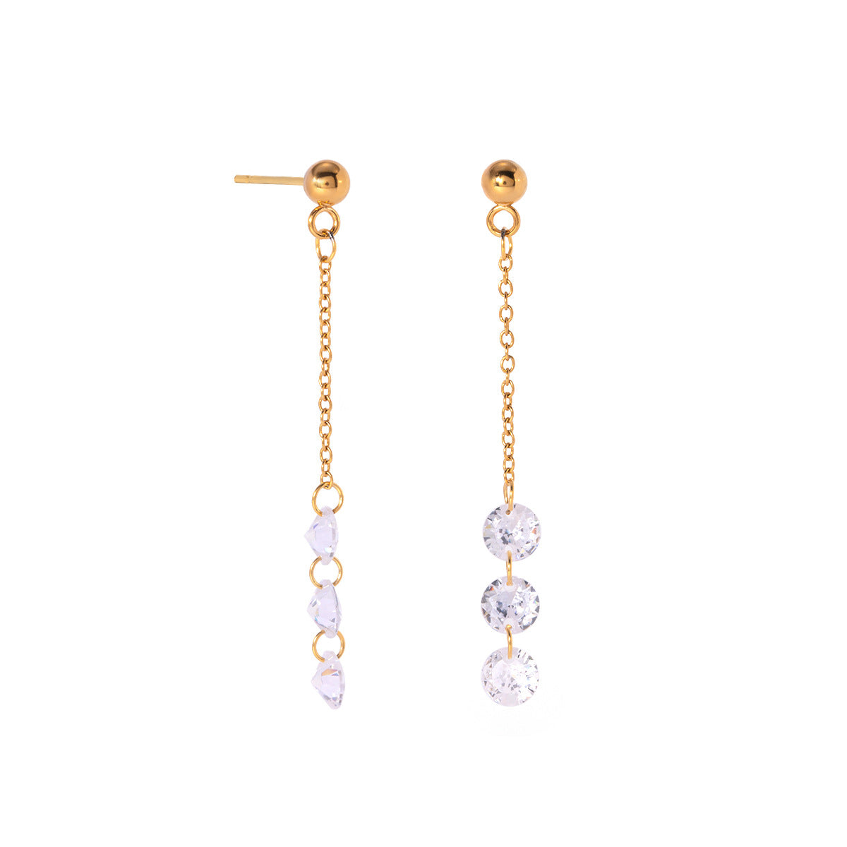 Salty Cali Blind Earrings - Gold