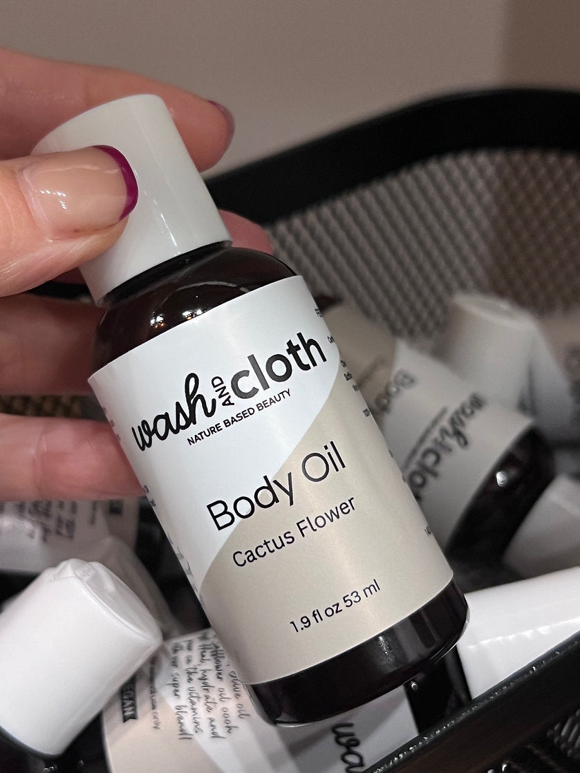 Wash & Cloth Mini Body Oil