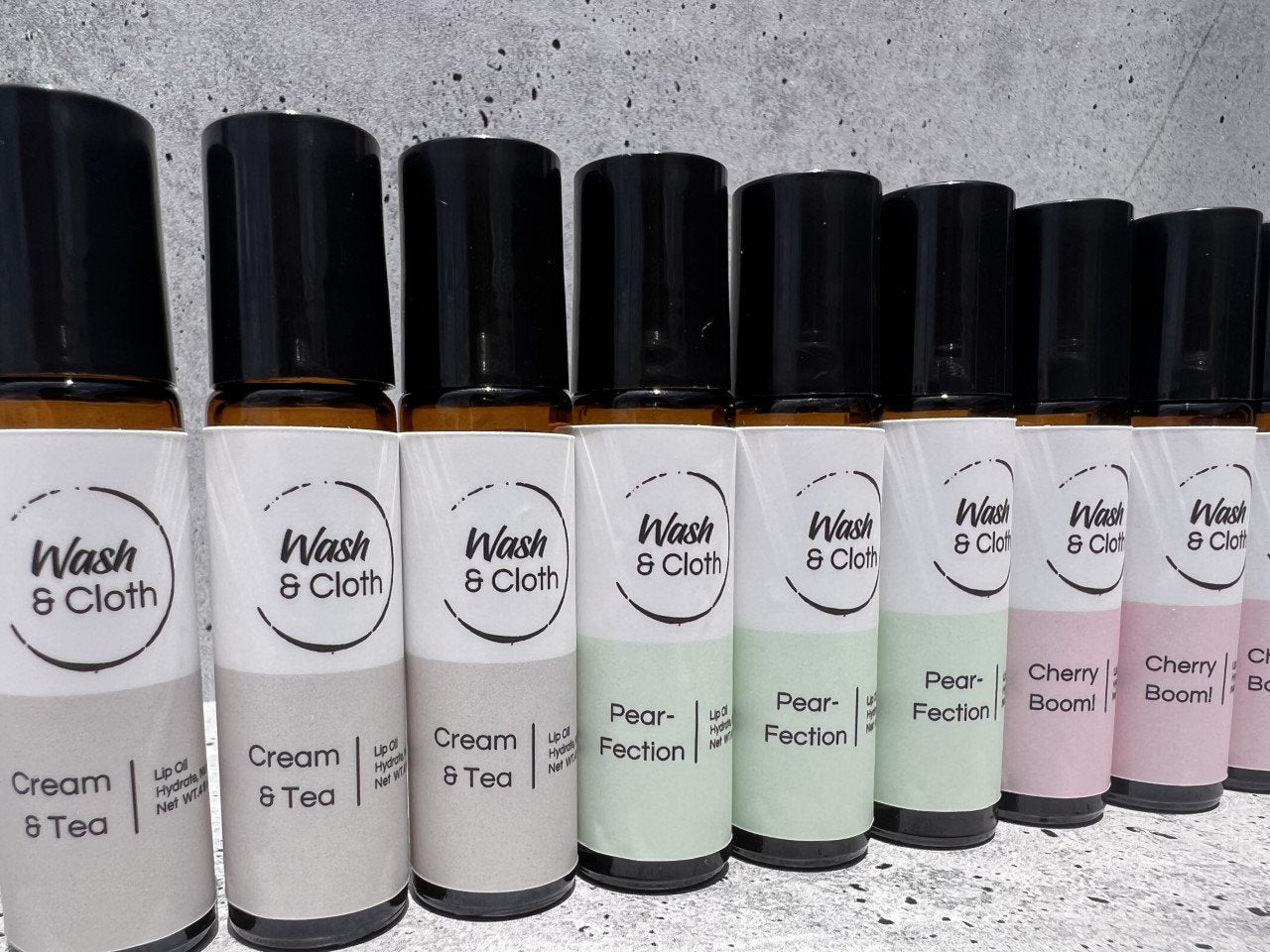 Wash & Cloth Lip Oil - Pear-fection