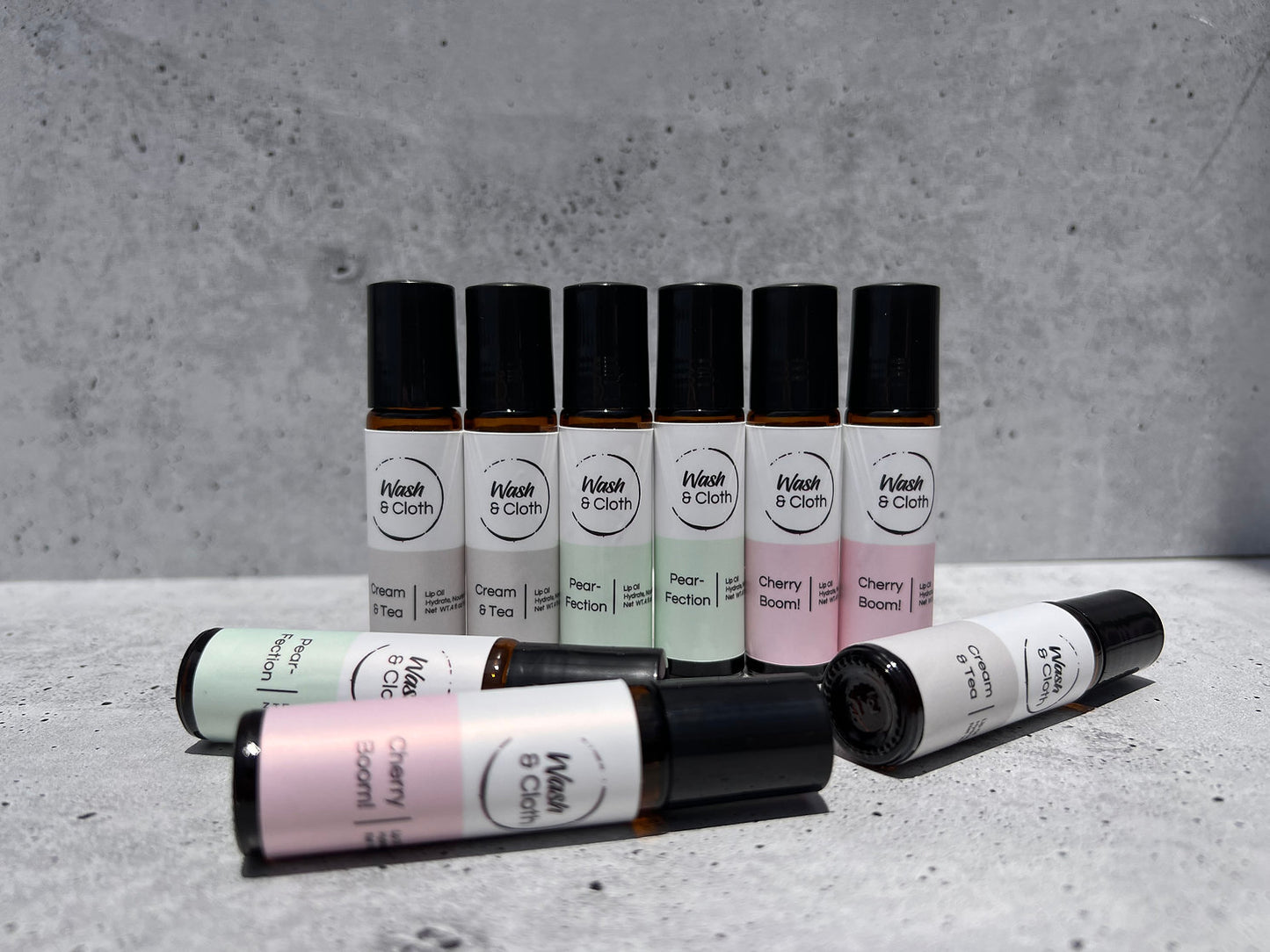 Wash & Cloth Lip Oil - Pear-fection