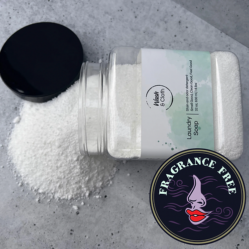 Wash & Cloth Natural Laundry Soap - Fragrance Free