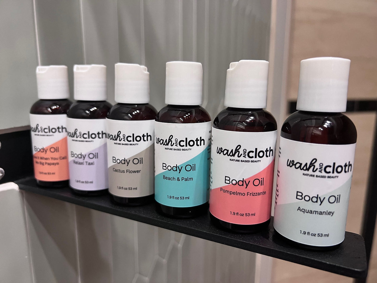 Wash & Cloth Mini Body Oil