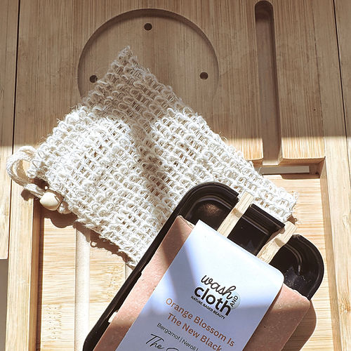 Wash & Cloth Sisal Soap Bag