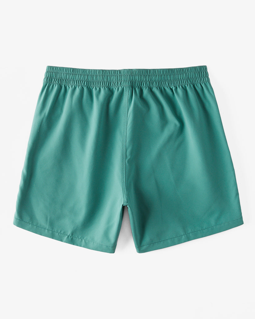 Billabong All Day Layback 16" Elastic Waist Shorts - Sea Green