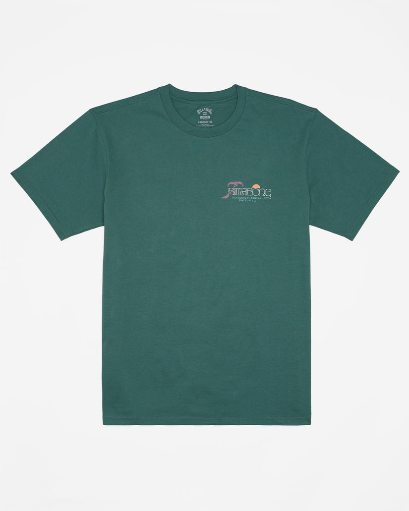 Billabong Lounge Short Sleeve T-Shirt - Billiard