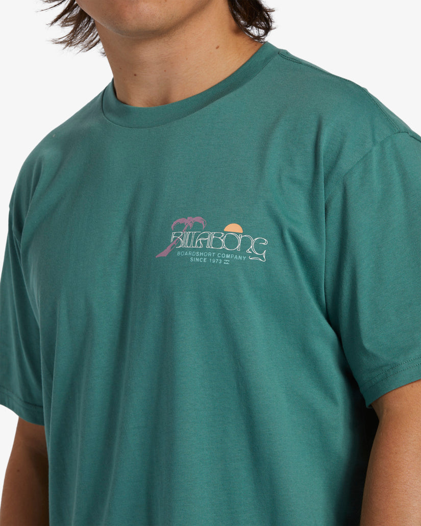 Billabong Lounge Short Sleeve T-Shirt - Billiard