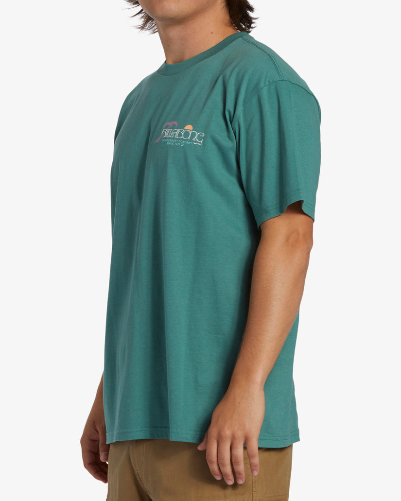 Billabong Lounge Short Sleeve T-Shirt - Billiard