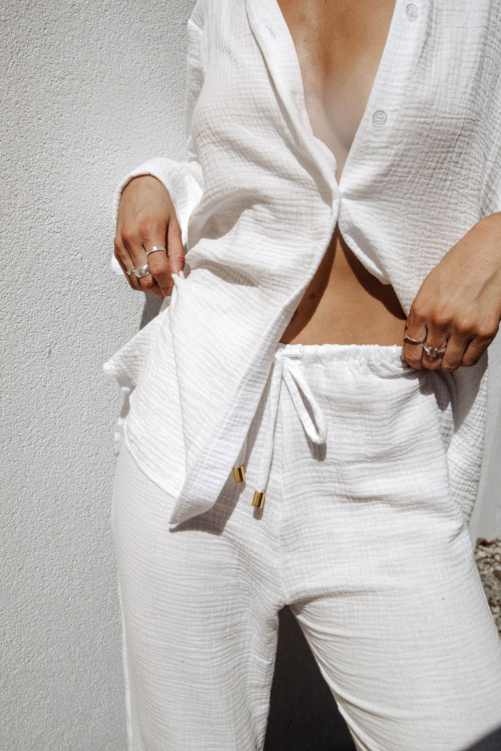 Akosha Sunday Pant - White