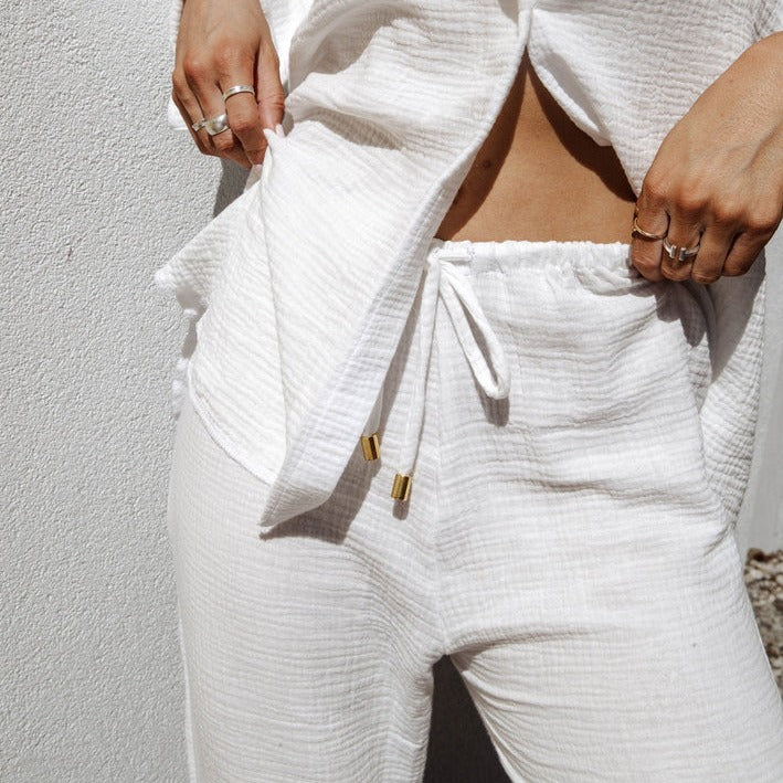 Akosha Sunday Pant - White