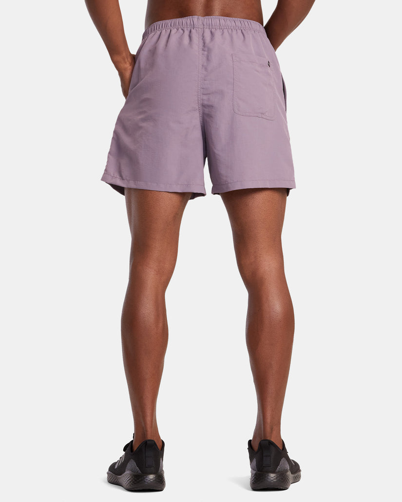 RVCA Outsider Basecamp Elastic Walkshort 16" - Purple Sage