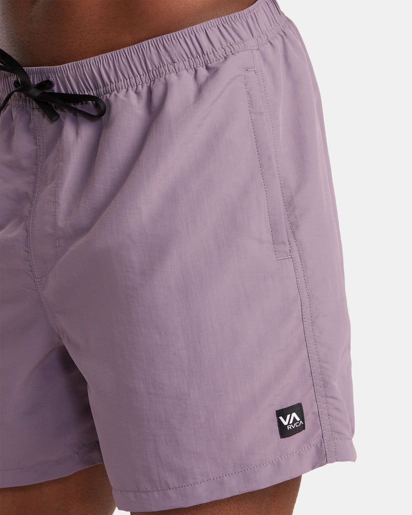 RVCA Outsider Basecamp Elastic Walkshort 16" - Purple Sage