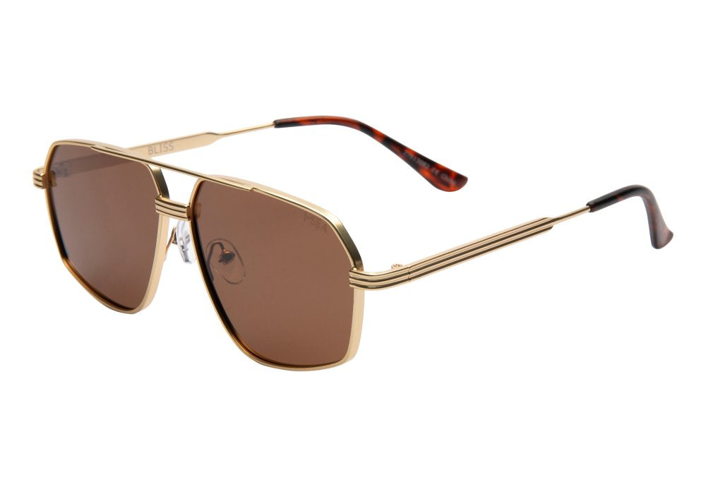 I-Sea Bliss Polarized Sunglasses - Gold and Amber