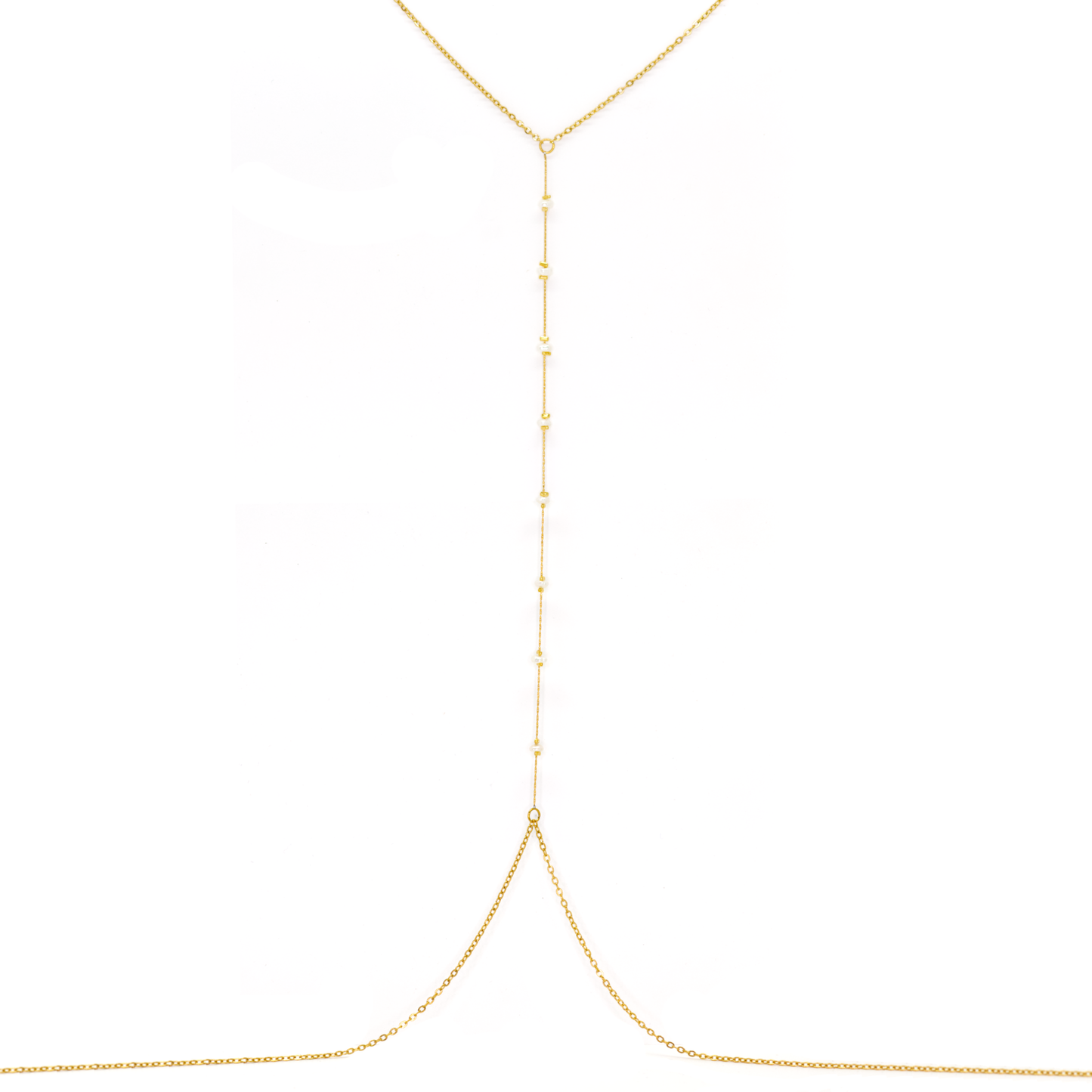 Salty Cali Body Chain - Gold