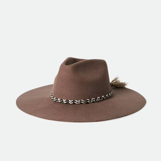 Brixton Primrose Felt Fedora - Twig