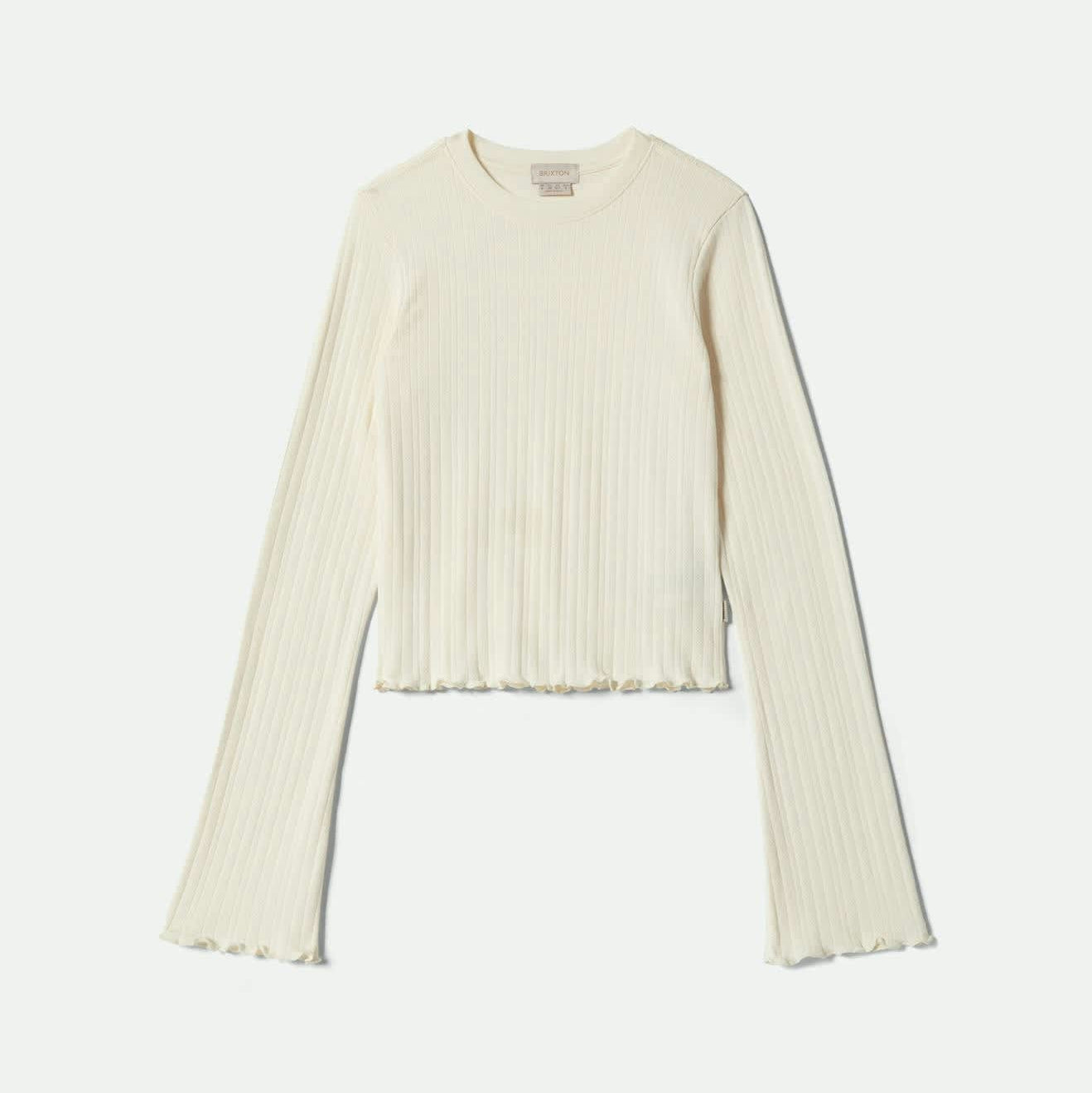 Brixton Dolly Slim Knit T-Shirt - Off White