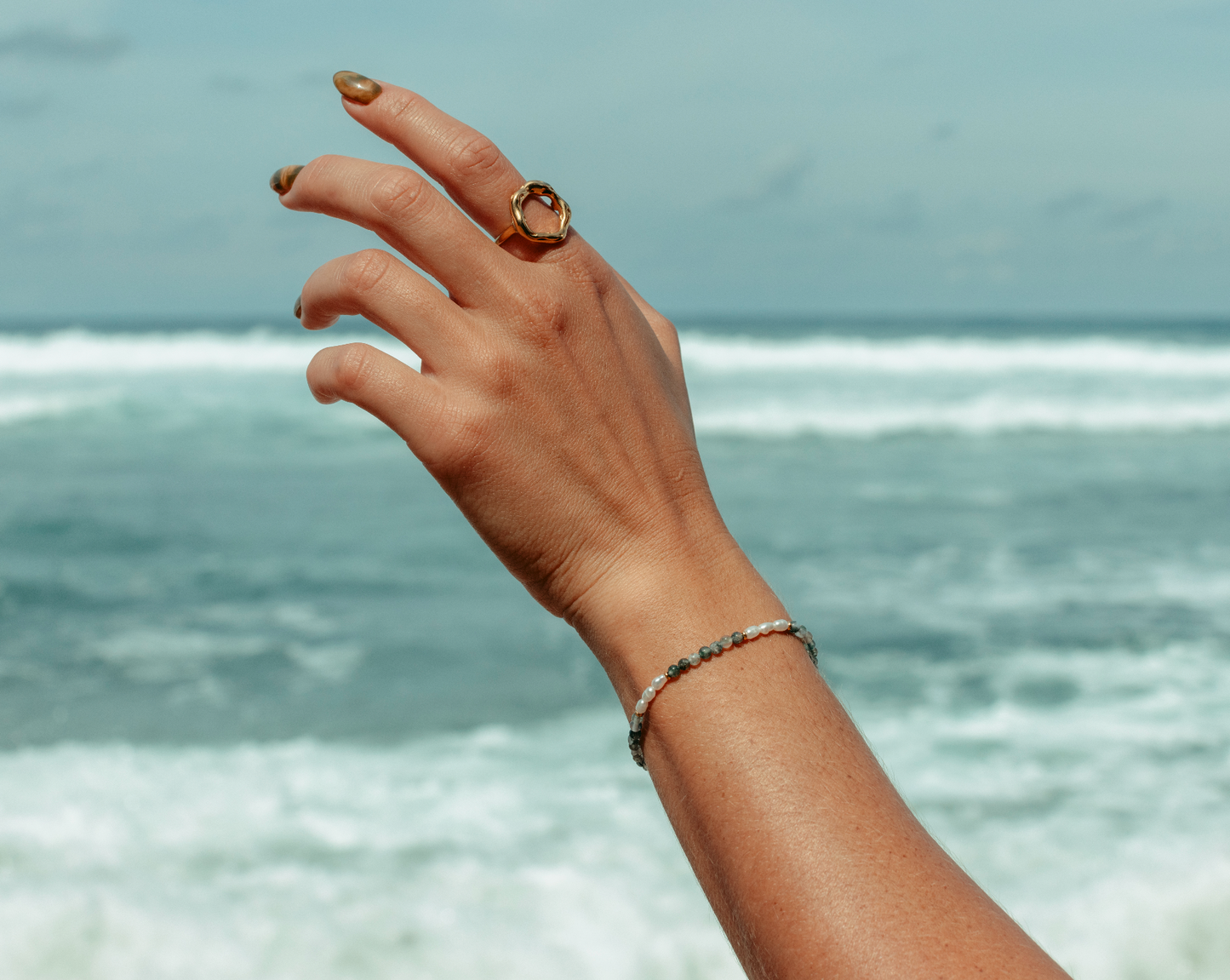 Salty Cali Luna Ring - Gold
