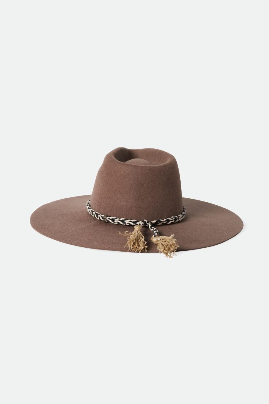 Brixton Primrose Felt Fedora - Twig