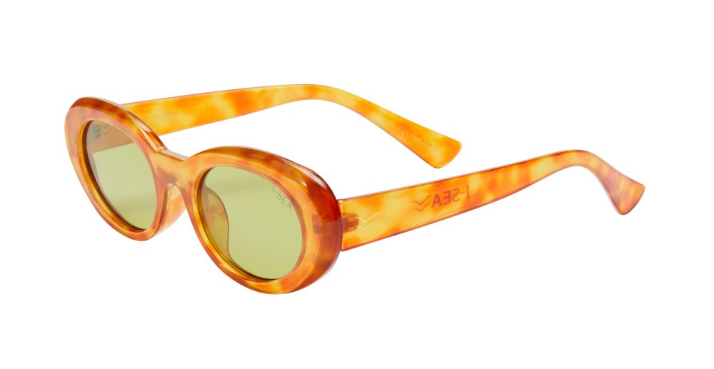 I-SEA Jagger Polarized Sunglasses - Honey Tort / Green
