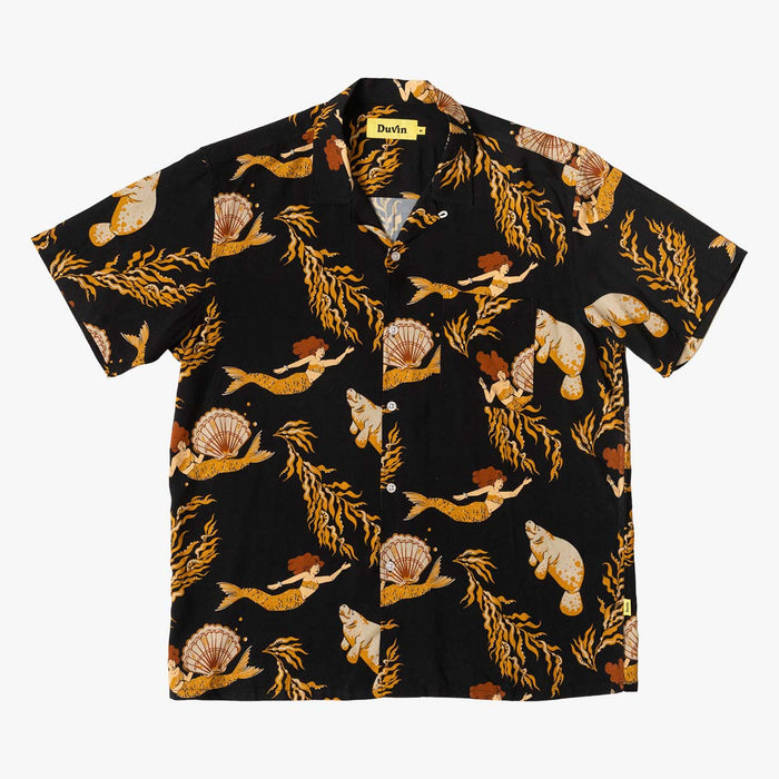 Duvin Manatee Buttonup - Black