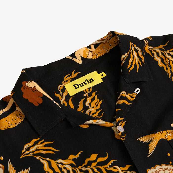 Duvin Manatee Buttonup - Black
