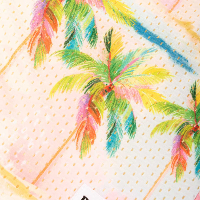 Duvin Pastel Palm Mesh Lounge Short