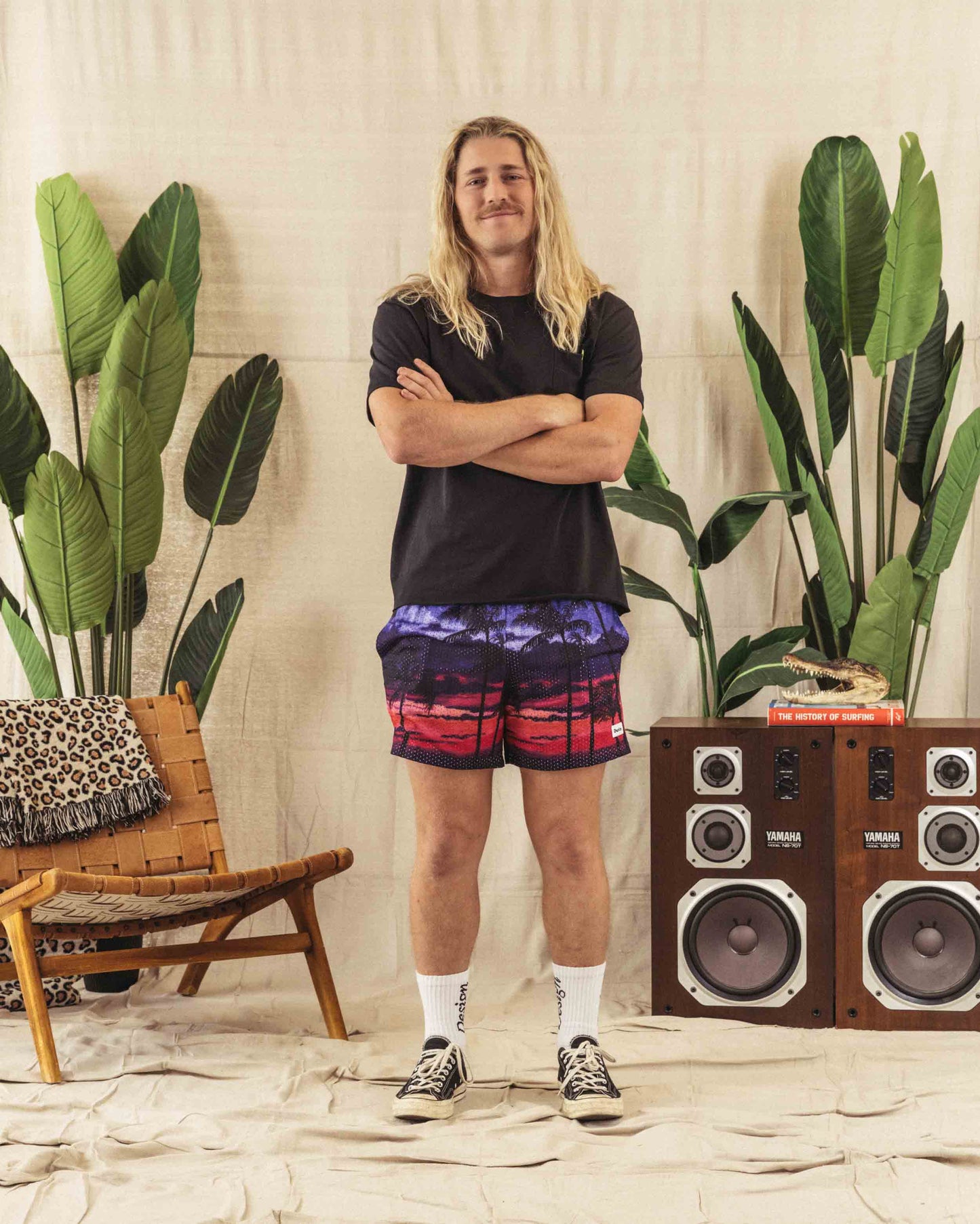 Duvin Keys Mesh Lounge Short