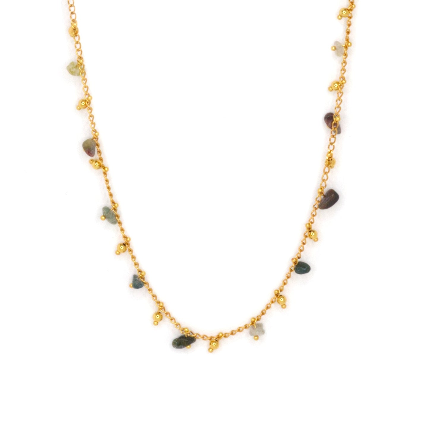 Salty Cali Arena Necklace - Gold