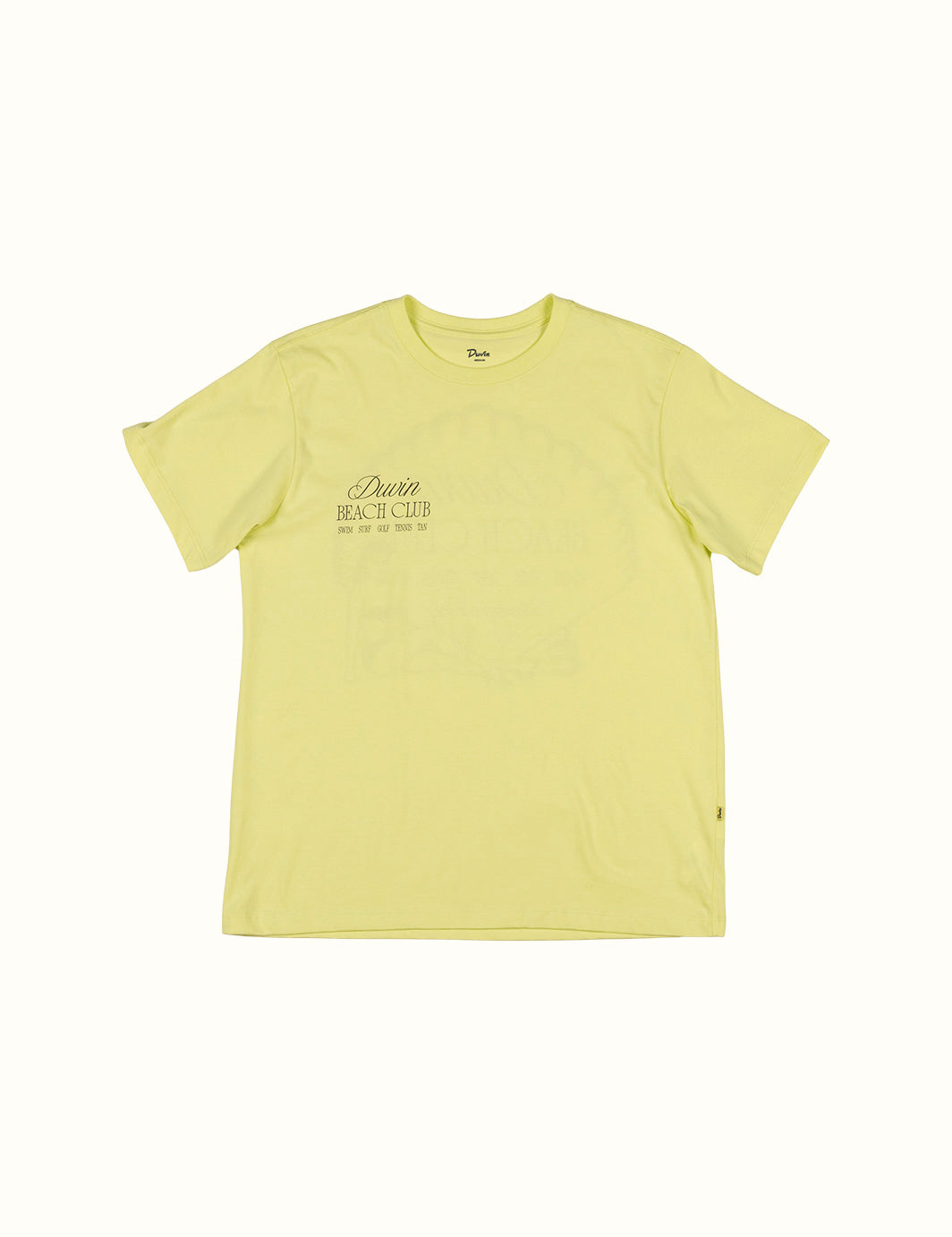 Duvin Shoreline Tee - Yellow
