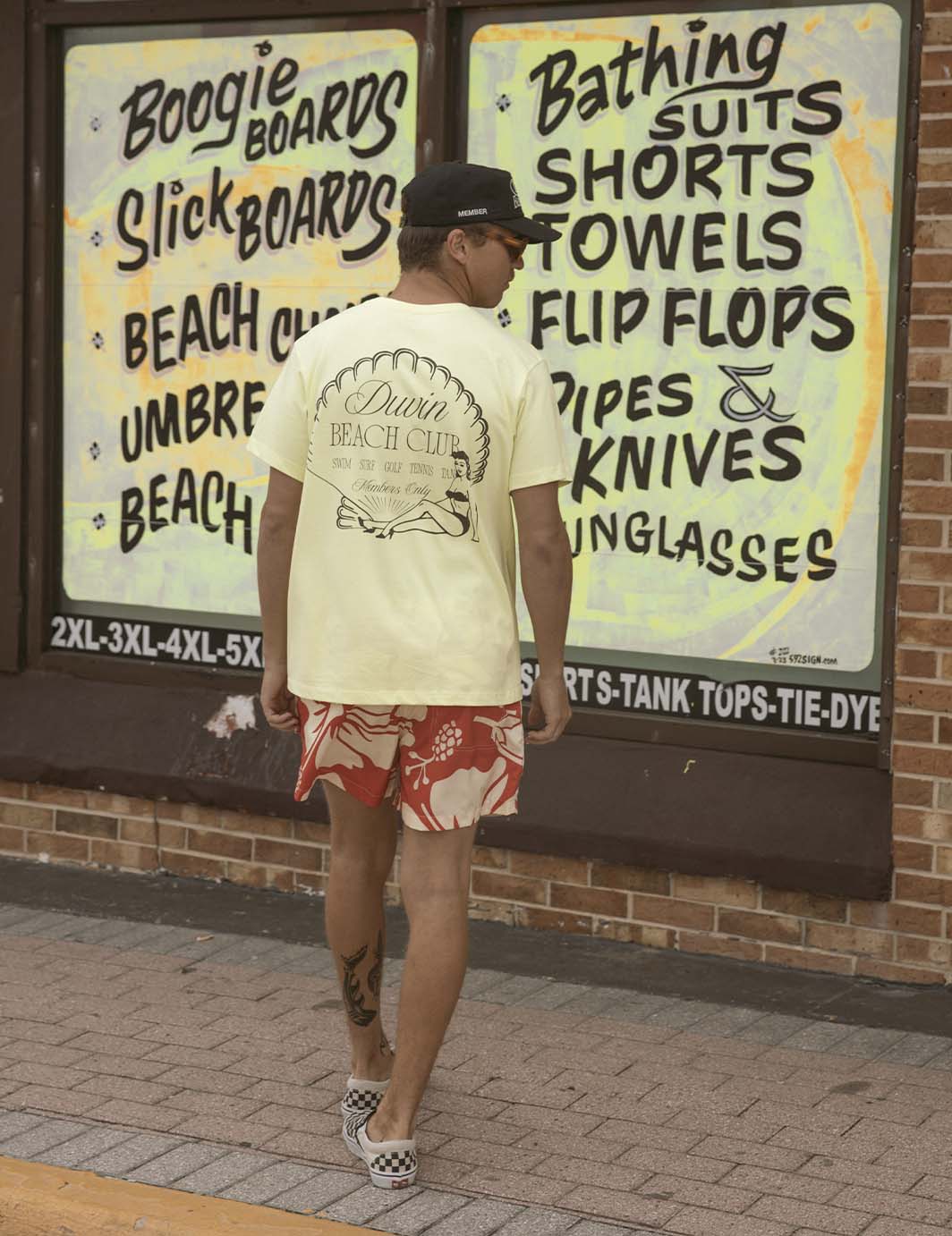 Duvin Shoreline Tee - Yellow