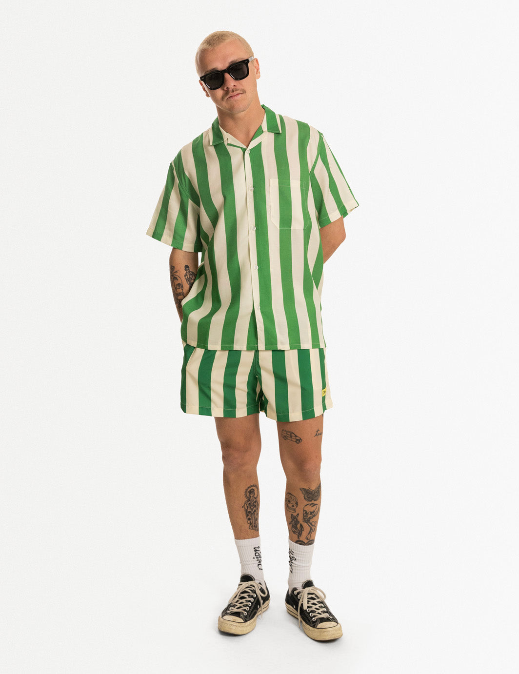 Duvin Traveler Swim Short - Green
