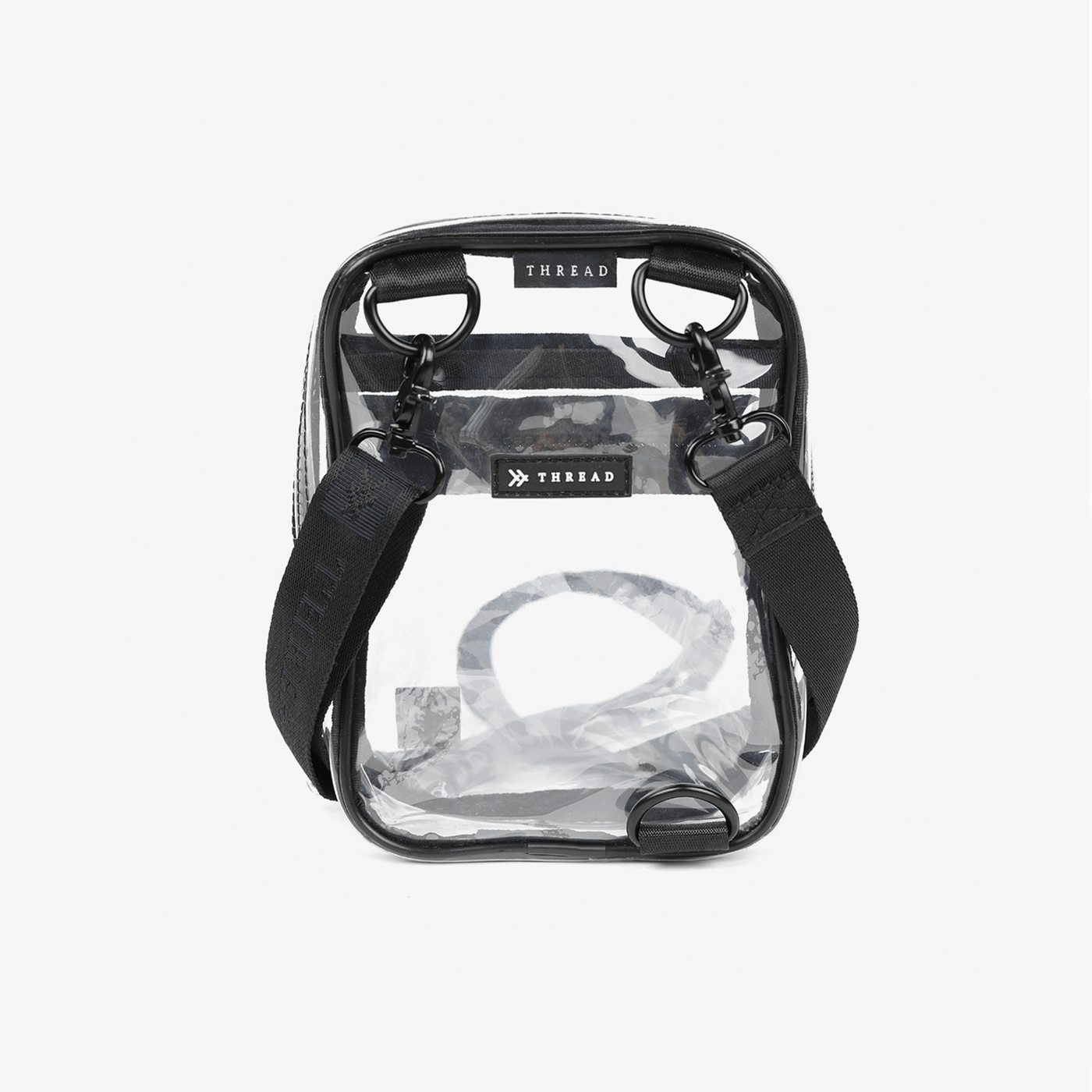 Thread Wallets Crossbody Bag - Clear