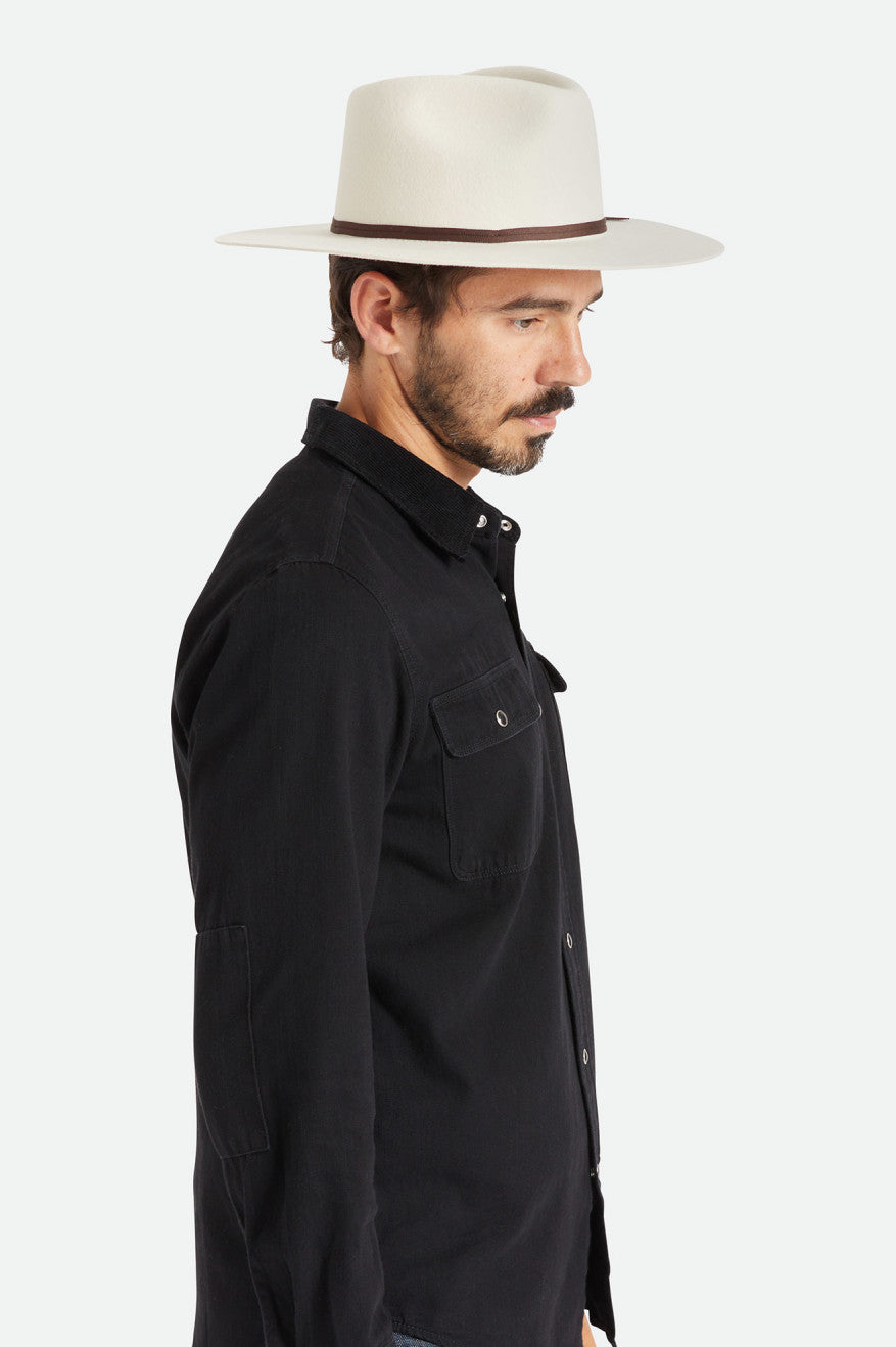 Brixton Cohen Cowboy Hat - Dove