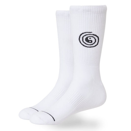 Katin Spiral Sock - White
