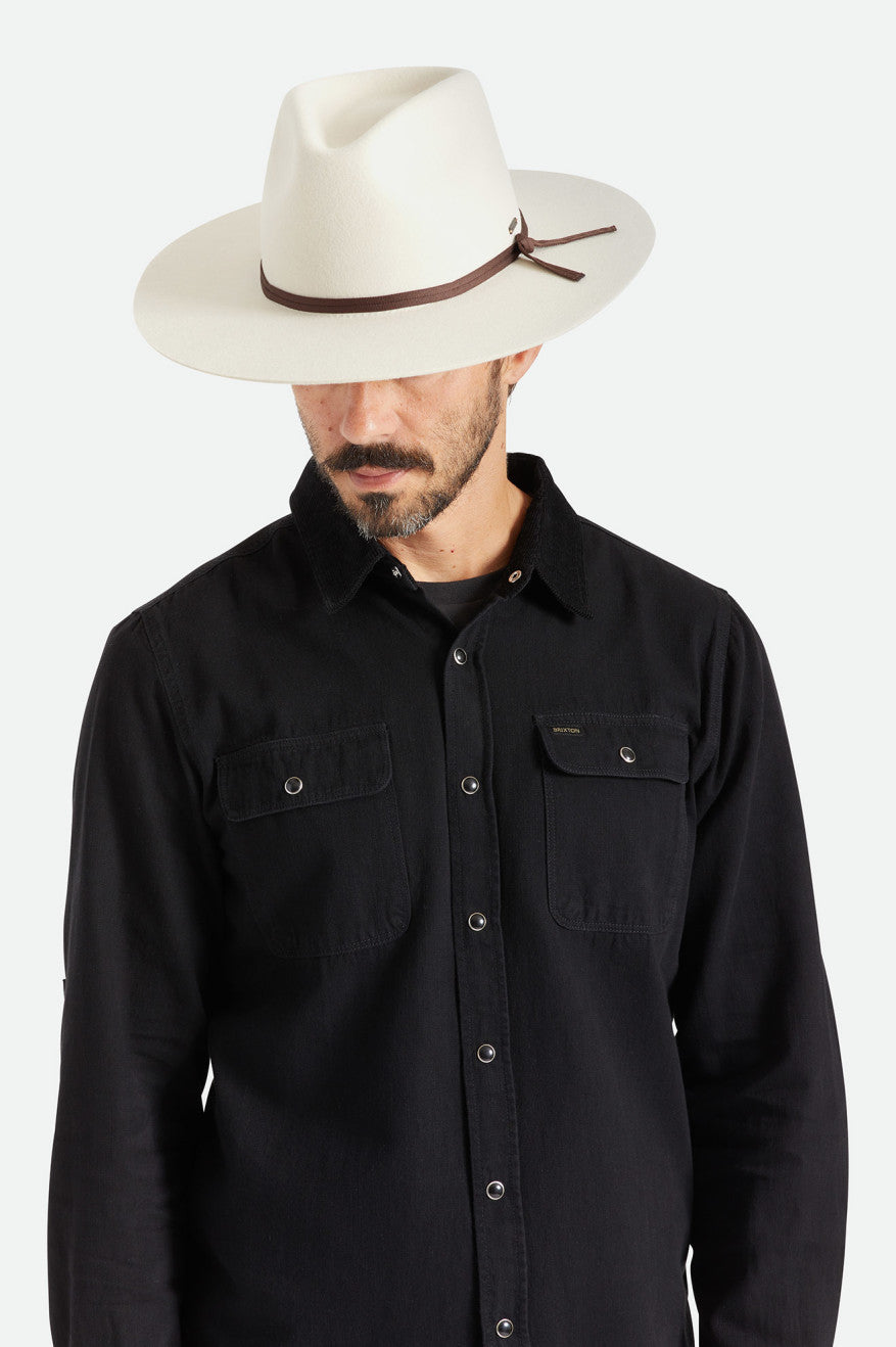 Brixton Cohen Cowboy Hat - Dove
