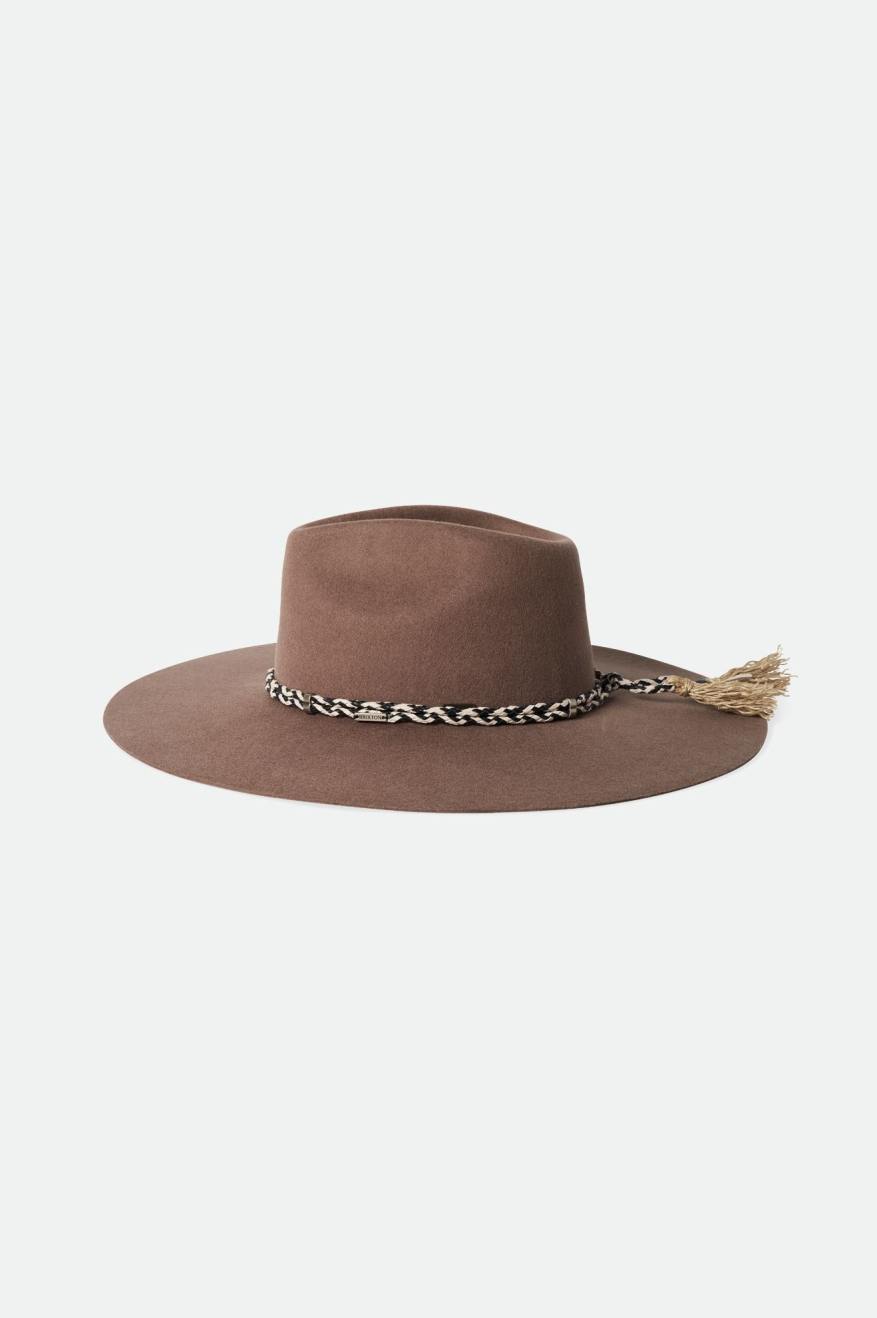 Brixton Primrose Felt Fedora - Twig