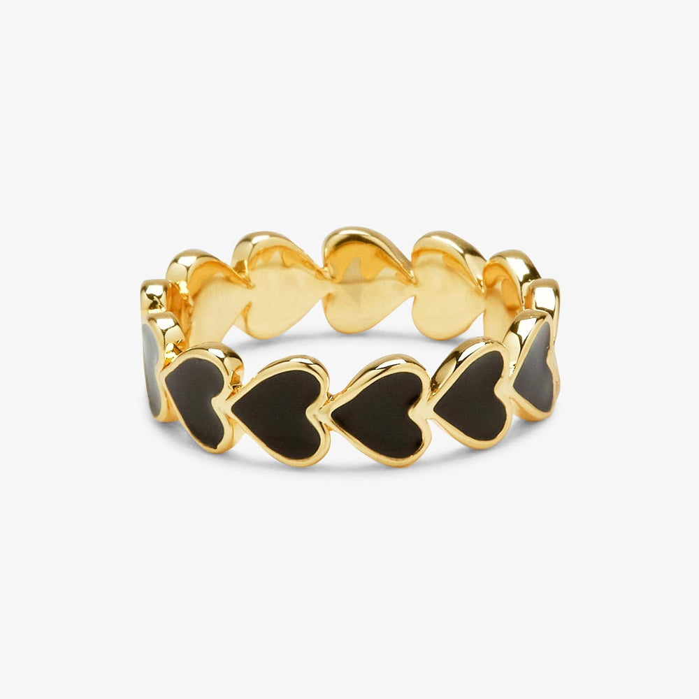 Pura Vida Bracelets Love Hearts Band Ring