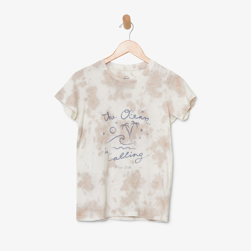 Pura Vida Bracelets The Ocean Is Calling Fitted Tee