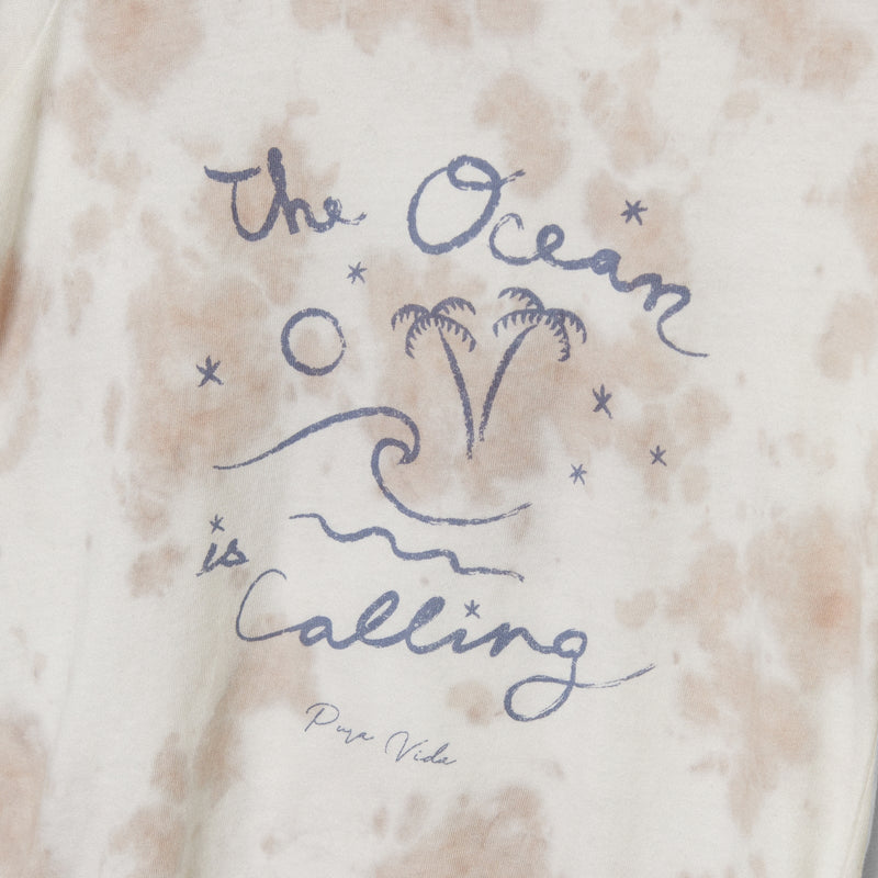 Pura Vida Bracelets The Ocean Is Calling Fitted Tee