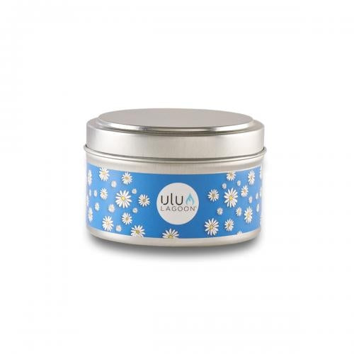 Ulu Lagoon 6 oz Pushing Daisies Travel Tin Candle (Coconut Surf Wax Scent)