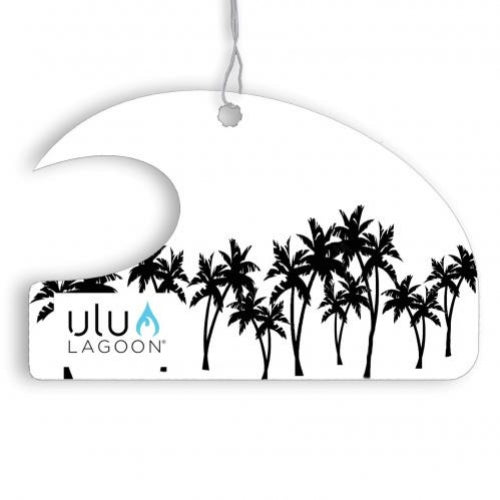 Ulu Lagoon Bikes Mini Wave Air Freshener (Coconut Surf Wax Scent)