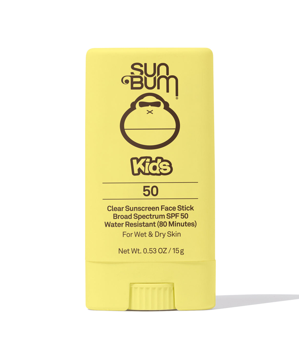 Sun Bum Kids SPF 50 Clear Sunscreen Face Stick