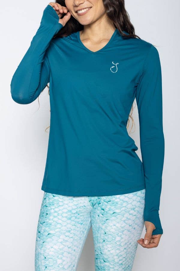 Reel Skipper Classic Performance Hood UV Shirt - Fiji