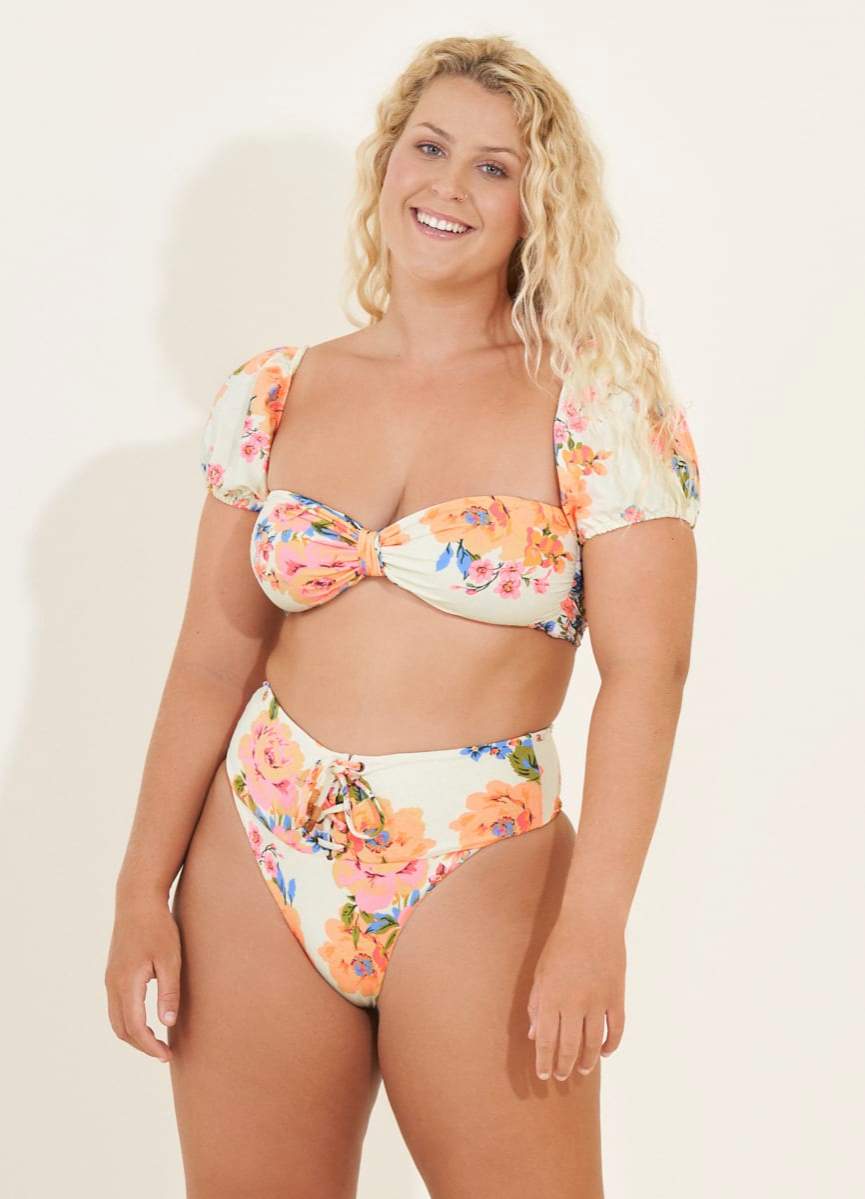 Maaji Free Spirit Applause High Rise/High Leg Bikini Bottom