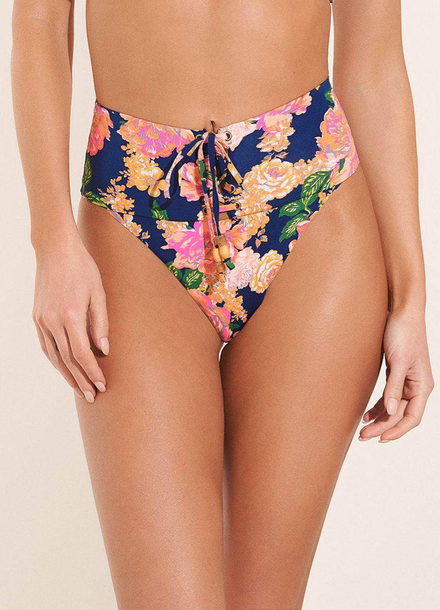 Maaji Peony Applause High Rise/High Leg Bikini Bottom