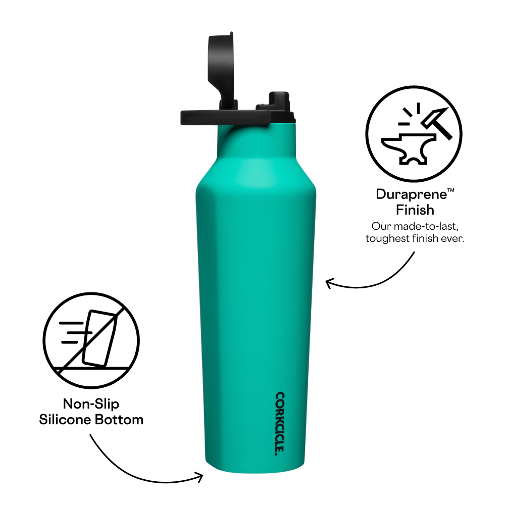Sand Surf Co. Yin Yang 20 oz Series A Corkcicle Sport Canteen