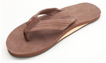 Rainbow Sandals Single Layer Premier Leather with Arch Support (Mens)