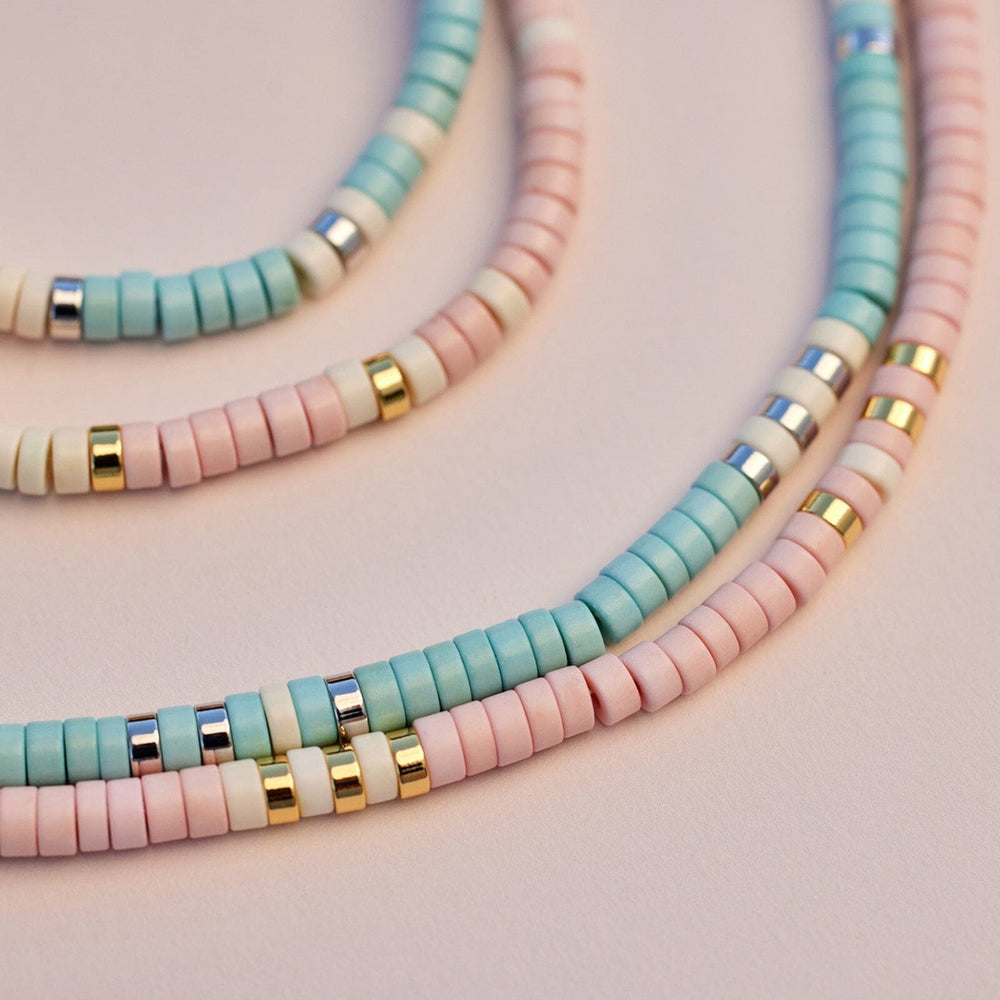 Pura Vida Bracelets Sealife Necklace - Turquoise